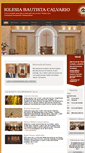 Mobile Screenshot of iglesiabautistacalvario.com